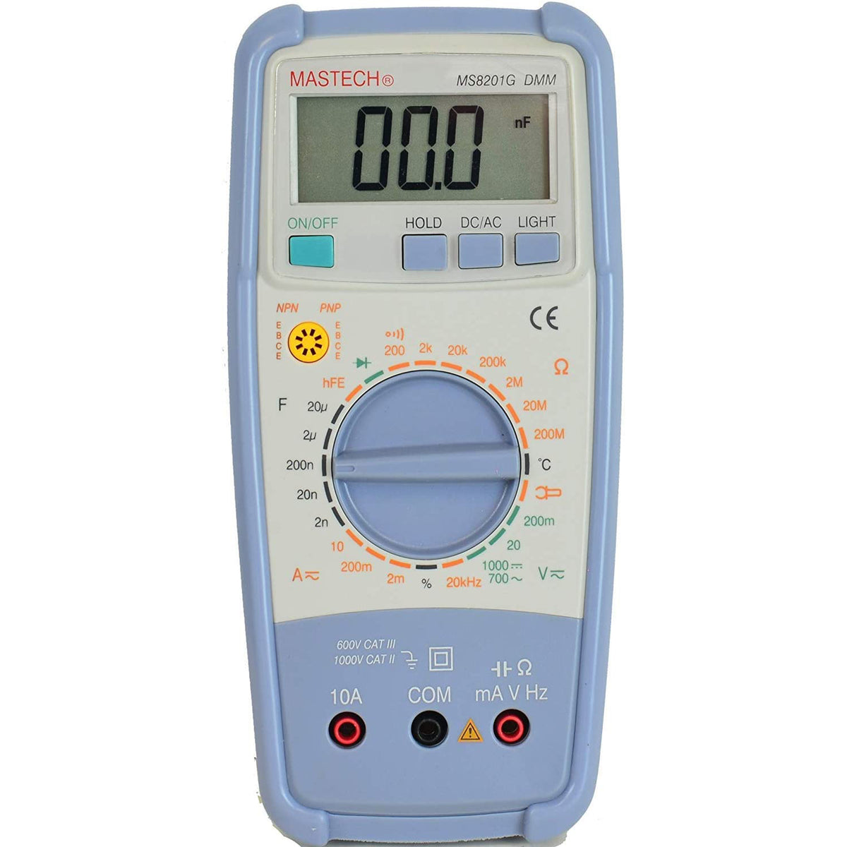 SSK MS-720 デジタル表示 青 Mastech MS8201G AC/DC 31-Range 10A Digital Multimeter with Back