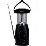Kaito KA249W Solar Crank LED Camping Lantern with AM FM NOAA Weather Radio Black