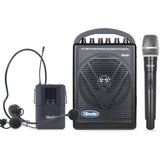 Used Hisonic HS120B Portable Speaker System with Wireless Microphones