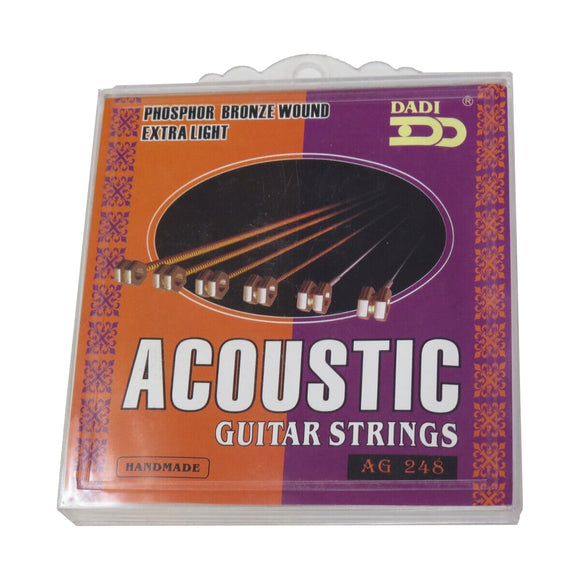 Phosphor Bronze Wound Extra Light Acoustic Guitar Strings AG248