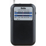 Kaito KA200 Pocket AM/FM Radio Receiver Black