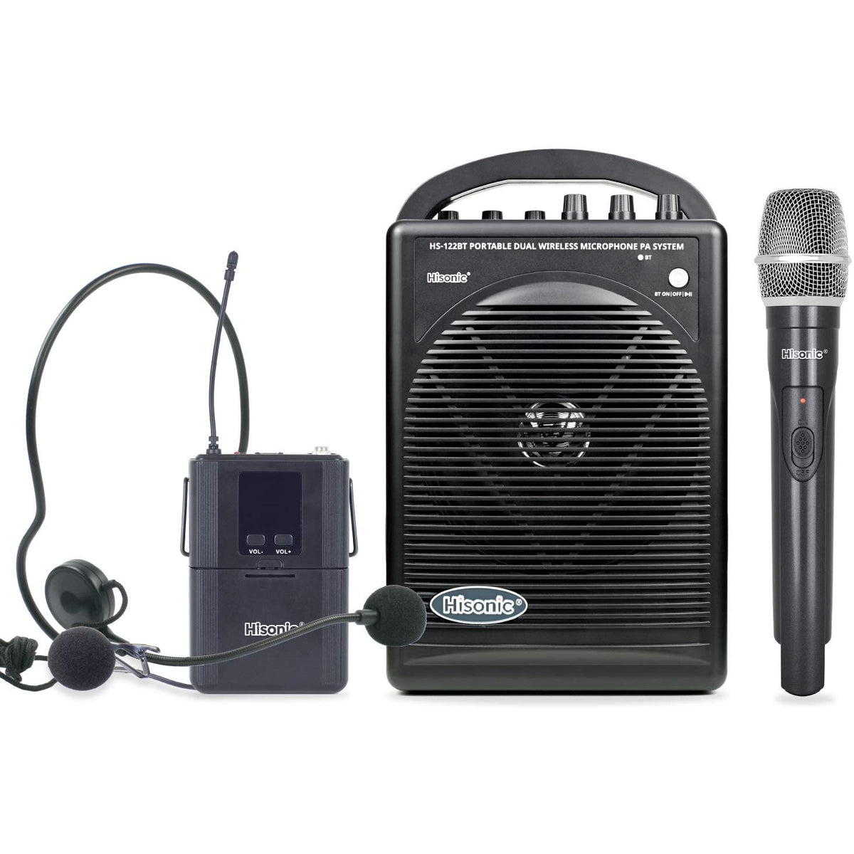 Pa speaker best sale with wireless microphone