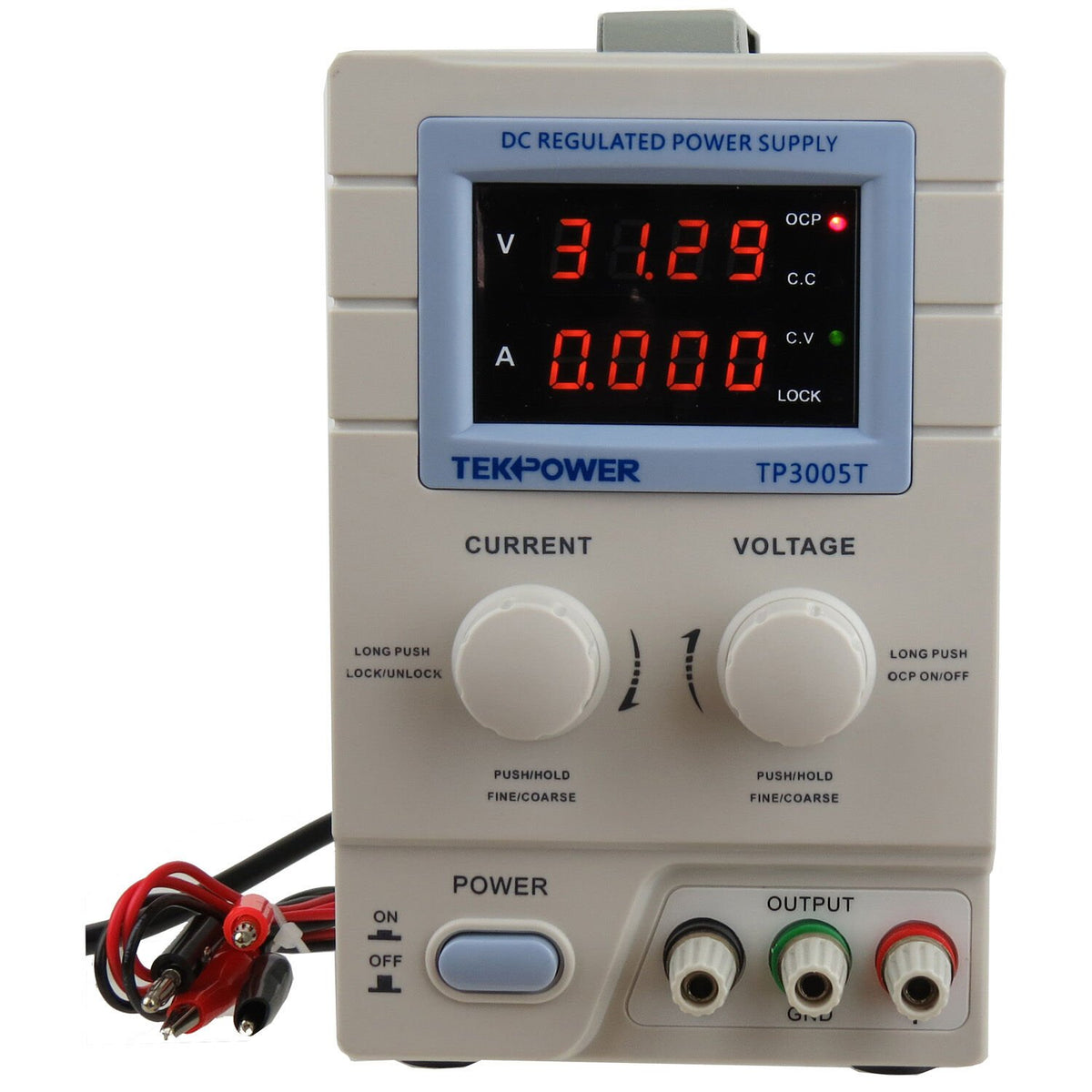 Tekpower TP3005T Digital Variable DC Power Supply 30 Volts 5 Amps
