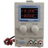Tekpower TP3005T Digital Variable DC Power Supply 30 Volts 5 Amps with Lock
