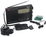 Tecsun PL600 AM/FM/LW SSB Shortwave Radio, Black