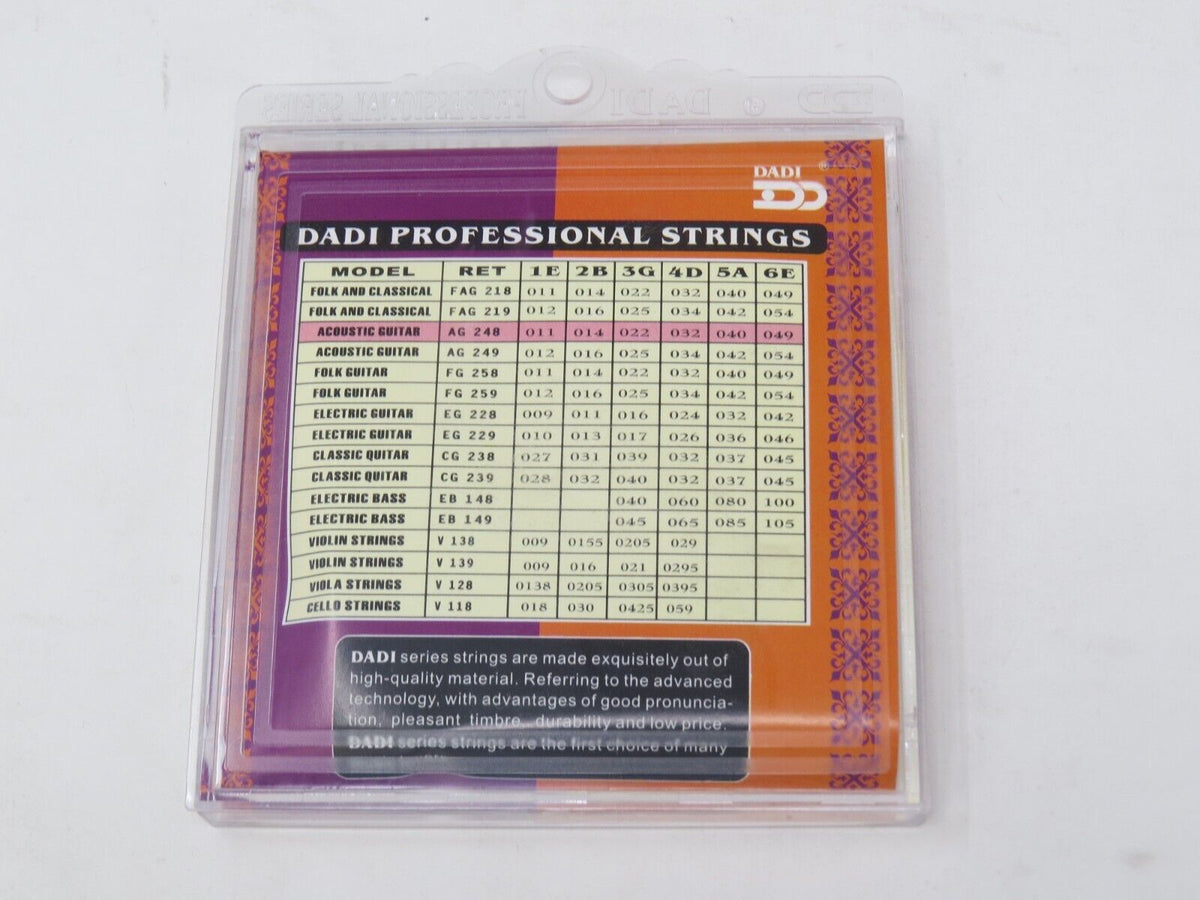 Phosphor Bronze Wound Extra Light Acoustic Guitar Strings AG248 Kaito