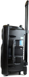 Hisonic HS420 Rechargeable Portable PA System with Dual Wireless Microphones with MP3 Player/Recorder, Bluetooth Connection and Tripod Included