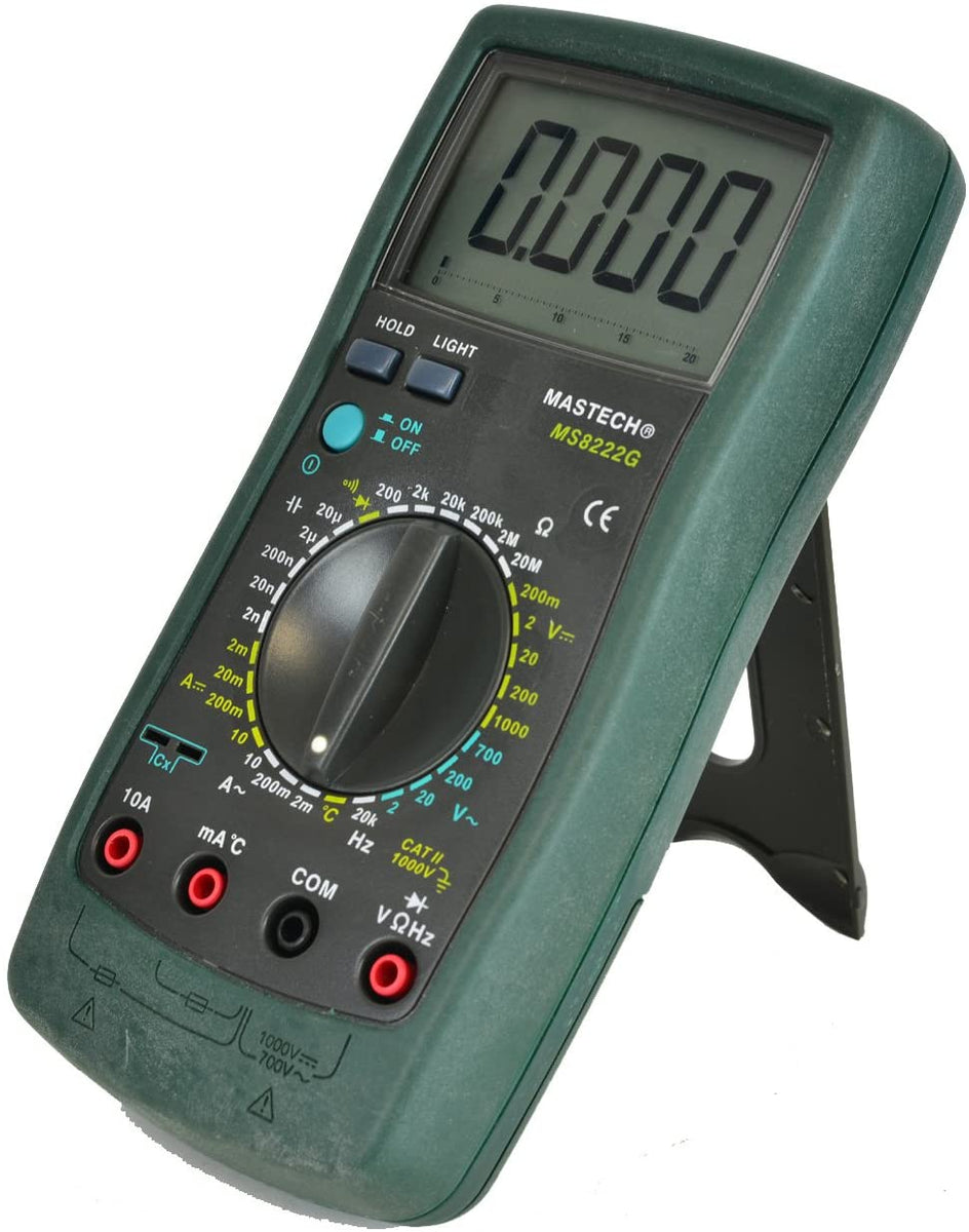 Mastech MS8222G 31-Range Digital Multimeter with Temperature