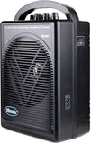 Hisonic HS122B-HL Rechargeable & Portable PA (Public Address) System with Built-in Dual UHF Wireless Microphones (1 Handheld + 1 Belt-Pack)