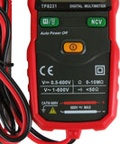 TekPower TP8231 Pocket Size Auto Rangeing DMM with Non-Contact Voltage Detector
