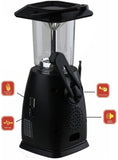 Kaito KA249W Solar Crank LED Camping Lantern with AM FM NOAA Weather Radio Black