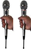 Hisonic 2 X HS308L, A Pair of Wireless Hand Held Microphone HS308L, 2 in 1 Microphone, Wired and Wireless Microphone, 2 Microphone Included