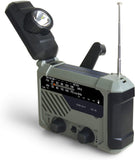Kaito Emergency Radio XLN-290WB AM/FM NOAA Weather 5-Way Powered Solar Crank Radio Receiver with Siren, LED Flashlight, Reading Lamp & USB Mobile Phone Charger