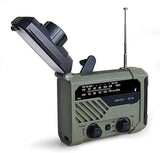 Kaito Emergency Radio XLN-290WB AM/FM NOAA Weather 5-Way Powered Solar Crank Radio Receiver with Siren, LED Flashlight, Reading Lamp & USB Mobile Phone Charger