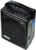 Used Hisonic HS120B Portable Speaker System with Wireless Microphones