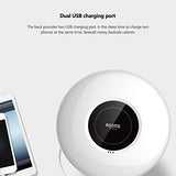 Used Kaito Roome Series Gesture Controlled & Smart WiFi LED Dimmable Desk Lamp with Built-in Bluetooth Speaker and Dual USB Charging Ports, iOS/Android Compatible