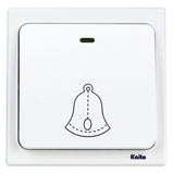 Kaito AG102N Battery Free Wireless Doorbell with 1 chime unit and 1 Trigger