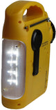 Kaito KA339 Dynamo Solar Powered AM/FM Radio and Flashlight With Solar Panel and Charge out Feature (Yellow)