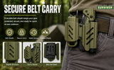 Kaito Voyager Survivor 3” Survival Knife with Crank Dynamo Arc Ignition Fire Starter Waterproof Handle Multi-Tool Design for Camping Emergency Self-Defense