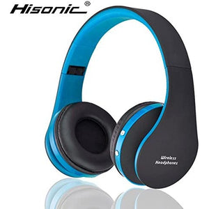 Used Hisonic HS8252 Foldable Wireless Stereo Bluetooth Headphones with Mic
