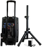 Used Hisonic HS420 Rechargeable Portable PA System with Dual Wireless Microphones