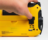 Kaito KA600 Digital Solar AM/FM/LW/SW Emergency Radio - Yellow