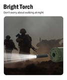 Kaito KL101 Emergency Camping Lantern & Flashlight, Hand Crank & Solar Powered, 5000mAh Rechargeable Battery, AM/FM/Weather Radio, Waterproof, SOS Alarm, USB Charging