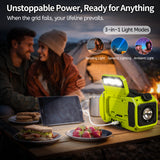 Kaito Voyager X Emergency Radio with NOAA Weather Alert AM/FM/Shortwave Solar & Hand Crank Power Wireless Charging SOS Alarm, LED Flashlight & Reading Lamp Survival & Preparedness Gear