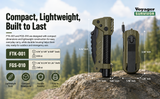 Kaito Voyager Survivor 3” Survival Knife with Crank Dynamo Arc Ignition Fire Starter Waterproof Handle Multi-Tool Design for Camping Emergency Self-Defense