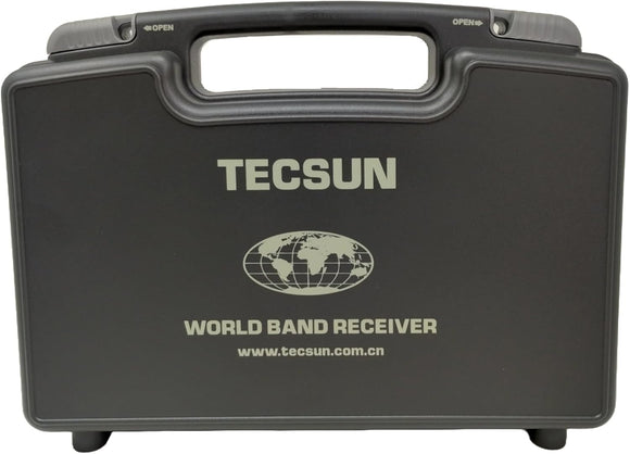 TECSUN Hard Shell Carry Case for PL880 PL880x Radio Protective Box with Extra Accessories
