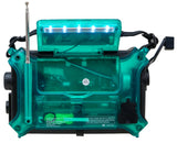 Kaito KA500 AM FM Shortwave Dynamo Solar Crank Emergency Weather Radio Transparent