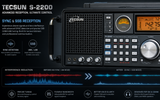 Tecsun S-2200 AM/FM/LW/SW/SSB VHF Airband DSP Radio Receiver - North American Edition
