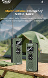 Kaito Voyager Ranger Walkie Talkies Long Range Rechargeable 2-Way Radios for Adults with NOAA Weather Alerts, Flashlight & USB Charging Outdoor Communication for Camping, Hiking & Emergencies (2-Pack)