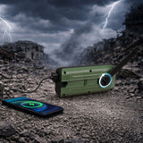 Kaito Voyager Ranger Walkie Talkies Long Range Rechargeable 2-Way Radios for Adults with NOAA Weather Alerts, Flashlight & USB Charging Outdoor Communication for Camping, Hiking & Emergencies (2-Pack)