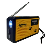 Kaito KA336 Emergency AM FM NOAA Weather Alert Radio with Solar and Crank