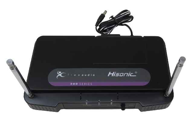 Hisonic ATW-R200 VHF Wireless Microphone System with Handheld Micropho ...