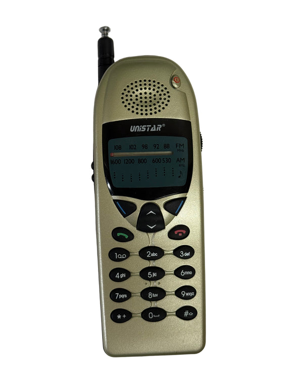 Unistar KA6110 Retro Cellphone Design AM/FM Radio Receiver