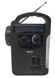 Kaito KA339W Multi-Functional 4-Way Powered LED Camping Lantern & Flashlight with AM/FM NOAA Weather Radio, Cell Phone Charger & Siren, Black