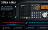 Tecsun S-2200 AM/FM/LW/SW/SSB VHF Airband DSP Radio Receiver - North American Edition