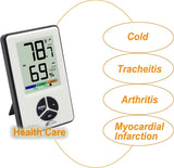 Amastar A0406 Indoor Hygrometer Thermometer Portable Digital Temperature Monitor