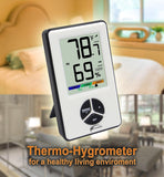 Amastar A0406 Indoor Hygrometer Thermometer Portable Digital Temperature Monitor