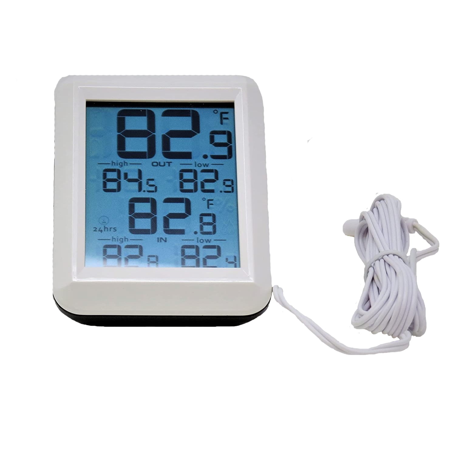 Digital Indoor Thermometer and Hygrometer with Temperature