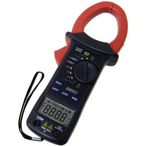 Sinometer BM803 Auto Manual Range AC/DC Current 1000A Clamp Meter With –  Kaito Electronic Inc