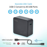 Kaito PST45 USB Type C Charger with 45W Quick Wall Charger Adapter QC 3.0