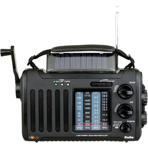 Kaito KA450 AM FM Shortwave Radio Black