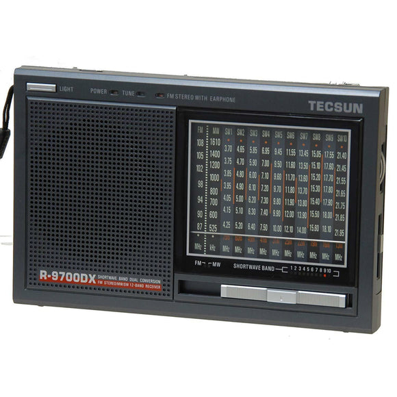 Tecsun R9700DX 12-Band Dual Conversion AM/FM Shortwave Radio