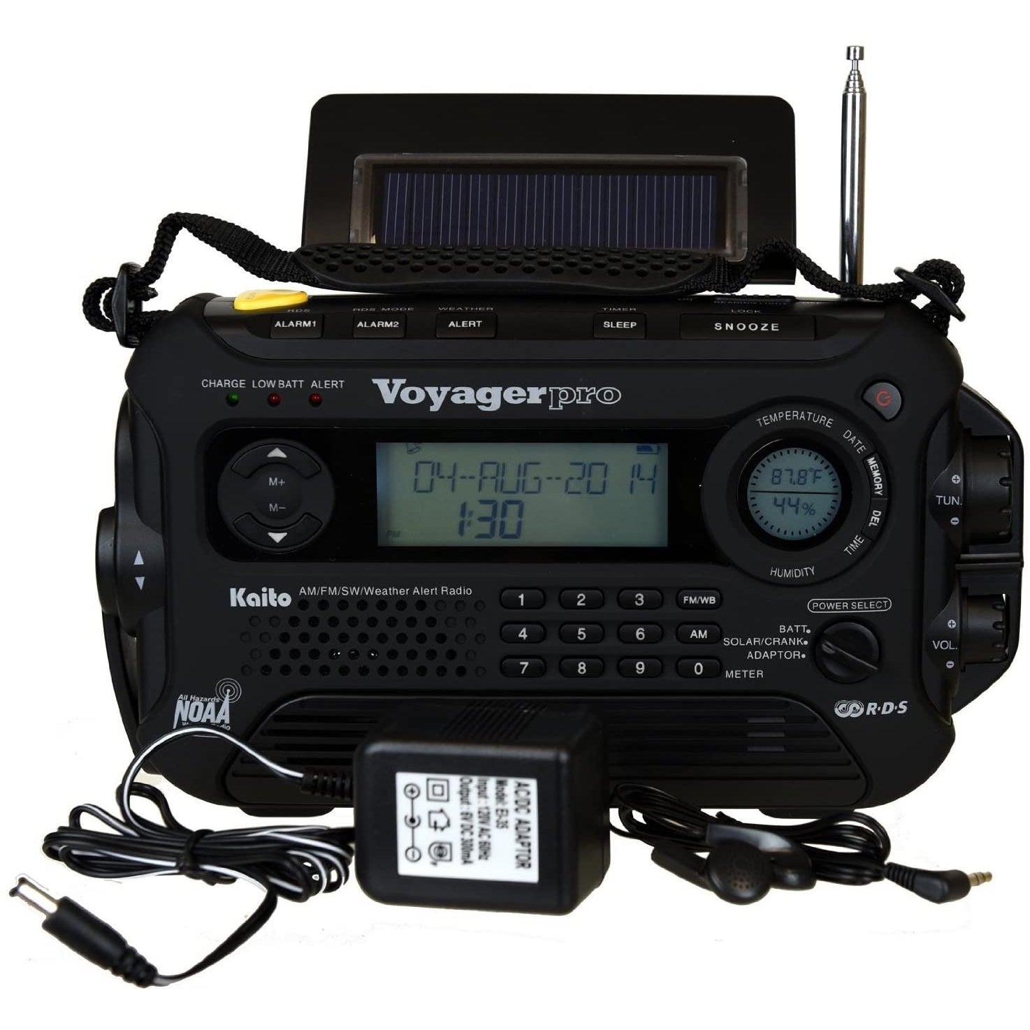 4-IN-1 Emergency Dynamo AM/FM Radio With Phone Charger
