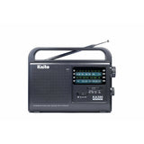 Kaito KA390 Portable AM/FM Shortwave NOAA Weather Radio with LED Flashlight