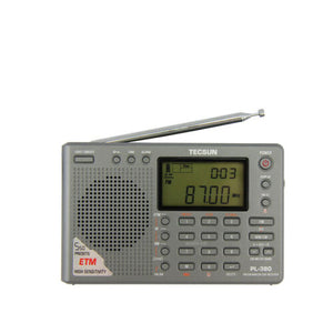 Tecsun PL380 DSP AM FM Shortwave LW PLL Radio Receiver PL-380 Gray
