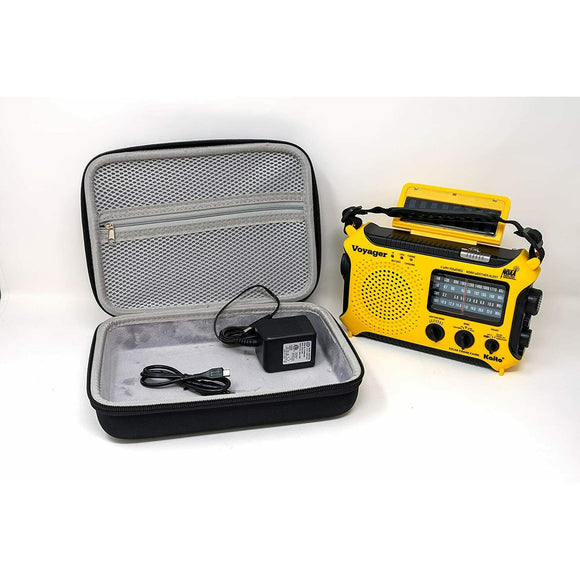 Kaito KA500 Voyager Solar Crank Emergency Weather Alert Radio Bundle w – Kaito Electronic Inc